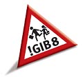 Logo "!GIB 8"