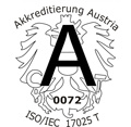 Logo 17025 T Akkreditierungszeichen der Prüfstelle